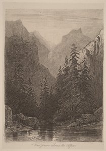 Vista nos Alpes de Alexandre Calame
