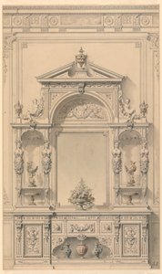 Design para móveis de corredor de Alexandre Eugène Prignot