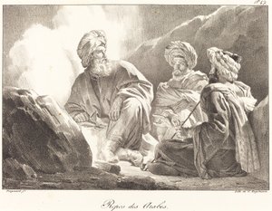 Resto dos árabes de Alexandre Evariste Fragonard