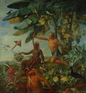 O Caçador Indiano e Pescador, 1741