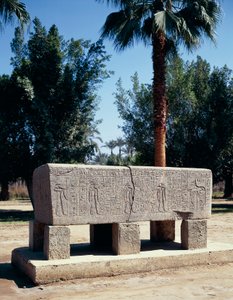 Egipto, Cairo, Memphis Antigo, Sarcófago Gravado de Nicolas Toussaint Charlet
