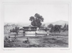 Quartel turco, 1823-60. de Alexandre Gabriel Decamps