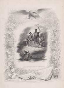 Os Filhos da França, de As Canções de Béranger, 1829 de Alexandre Gustave Adolphe Levasseur