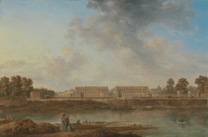 A View of Place Louis XV, c.1775-87 (óleo sobre tela)