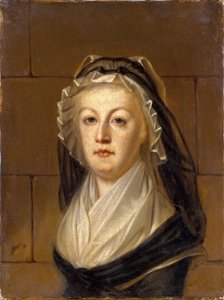 Maria Antonieta na Conciergerie, c. 1793.