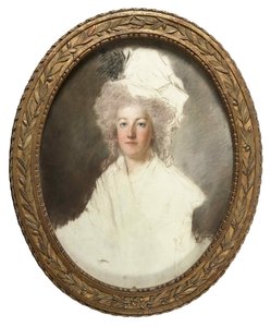 Retrato da rainha Maria Antonieta da França 1755-1793, 1791-1792.