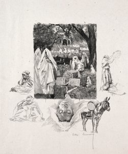 Esboços marroquinos. de Alexandre Lunois
