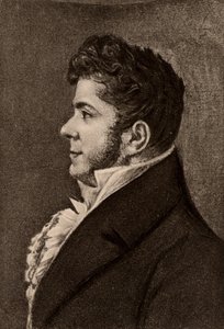 Stendhal, pseudónimo de Henri Marie Beyle (1783-1842) romancista francês de Alexandre Marie Longuet