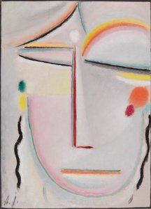 Cabeça abstrata: Iluminismo II, 1919.