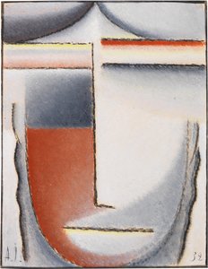 Clima de inverno Cabeça abstrata, 1932.