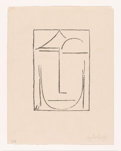 Sem título (Kopf) (Cabeça)
Rosto estilizado
Cabeça I (título original) de Alexei Jawlensky (signed by artist)
