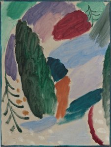 Dia gelado, 1915. de Alexej von Jawlensky