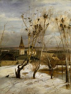 As torres retornaram de Alexei Kondratievich Savrasov