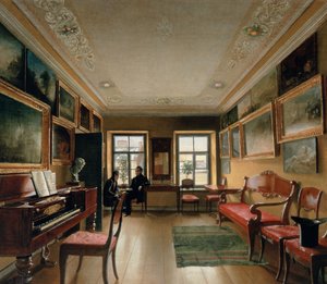 Interior de uma casa senhorial, de 1830