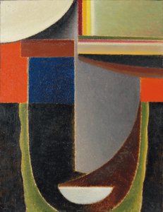 Cabeça abstrata: Andante; Cabeça abstrata: Andante, 1933 de Alexej von Jawlensky