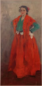 Helene em traje espanhol de Alexej von Jawlensky