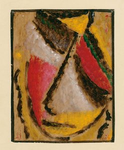 Meditação, 1934 de Alexej von Jawlensky