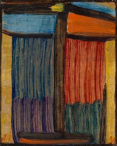 Meditation auf Goldgrund de Alexej von Jawlensky