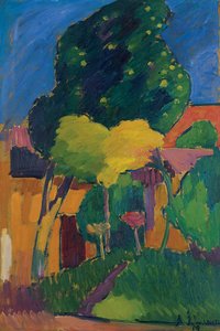 Murnau, 1908 de Alexej von Jawlensky