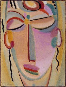Cabeça Mística: Meditação de Alexej von Jawlensky