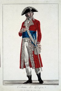Um Prefet em Gravura de Roupa Vermelha de Alexis Chataignier (1772-1817) de Alexis Chataigner