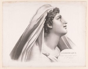 Andrômaca Andromaque (título no objeto) de Alexis François Girard