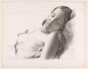 Atala (título sobre o objecto) de Alexis François Girard