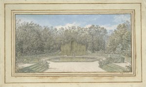 Vista de uma árvore de árvore num parque de Alexis Nicolas Pérignon (le vieux)