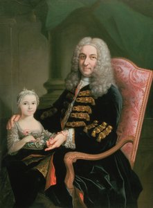 Retrato Duplo de Alexis Simon Belle