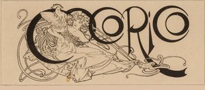Título da revista Cocorico, 1898.