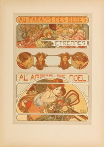 Documentos Decorativos, 1902. de Alfons Marie Mucha