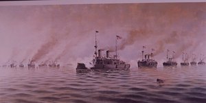 Guerra Hispano-Americana 1898, Batalha da Baía de Manila de Alfonso Sanz