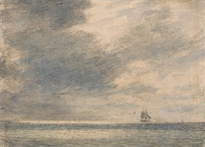 Noite no mar de Alfred Abram Constable