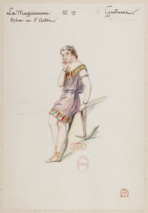 Halévy - La magicienne - figurinos de Alfred Albert - 13. Gnômes, bailarinas de Alfred Albert
