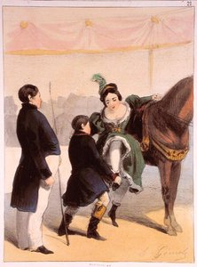 O artista de circo, de Les Femmes de Paris, 1841-42