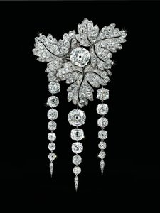 Broche "Folhas de Groselha", c.1855
