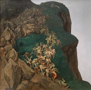 A violação das mulheres sabinas de Alfred Basel