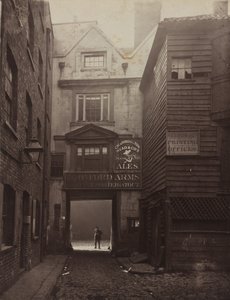 The Oxford Arms, Warwick Lane, 1875 (foto) de Alfred & Bool John Bool