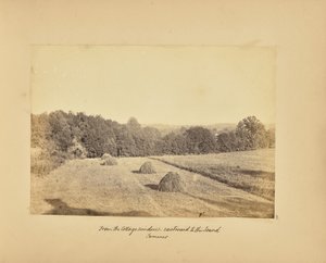 Das janelas da casa de campo - De leste para o mar - verão de Alfred Booth