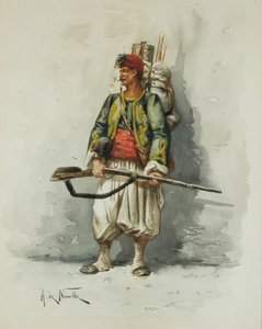 Figura militar (w - c e lavagem a bordo)