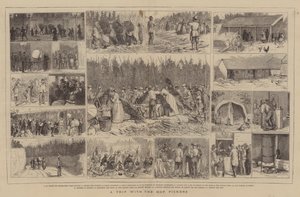 Uma viagem com os selecionadores de lúpulo de Alfred Chantrey Corbould
