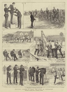 Carreira Militar de SAR o Duque de Connaught de Alfred Chantrey Corbould