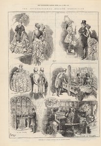 Esboços de fantasia antiga e da antiga Londres de Alfred Chantrey Corbould