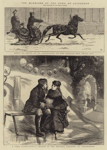 O casamento do duque de Edimburgo de Alfred Chantrey Corbould