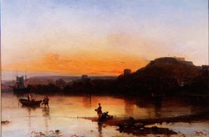 Forte Regente em Sunset de Alfred Clint