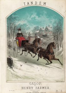 Tandem Galop de Alfred Concanen