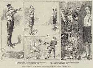 Assault-at-Arms no St James&39;s Hall, conduzido pelo London Athletic Club