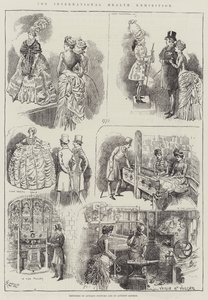 A Exposição Internacional de Saúde, Sketches of Antique Costume e da Antiga Londres de Alfred Courbould