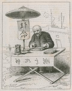 Escrita chinesa; Uma visita à coleção chinesa de Alfred Crowquill