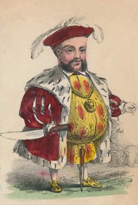 Henrique VIII, 1856 de Alfred Crowquill